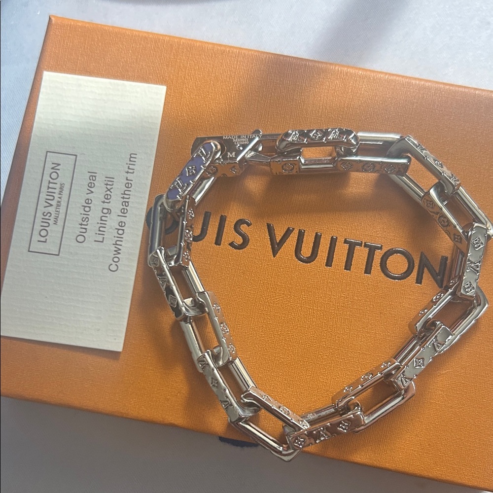 Louis Vuitton Silver Link Bracelet